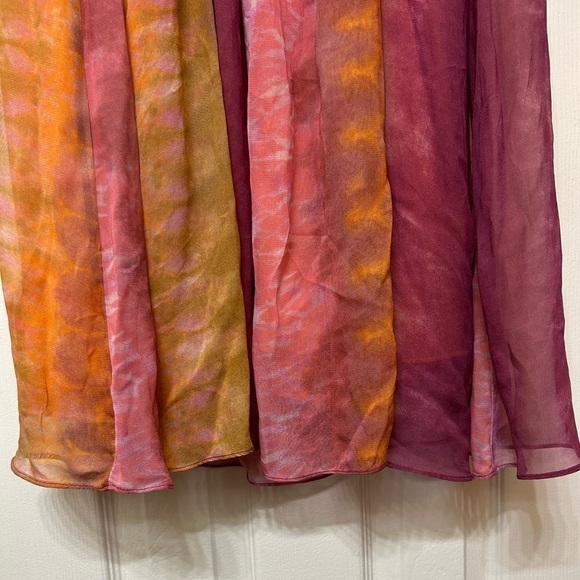 Zara Tie Dye Sequin Embellished Maxi Dress - Picture 10 of 16